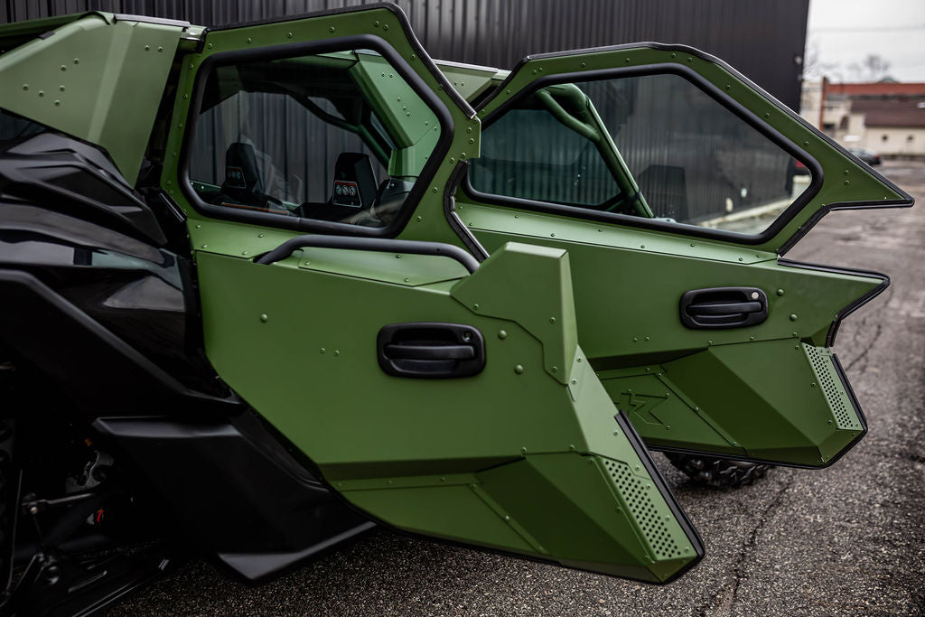 CanAm Maverick X3 2-Seater FULL DOOR KIT (OEM Cage) – Houser Racing