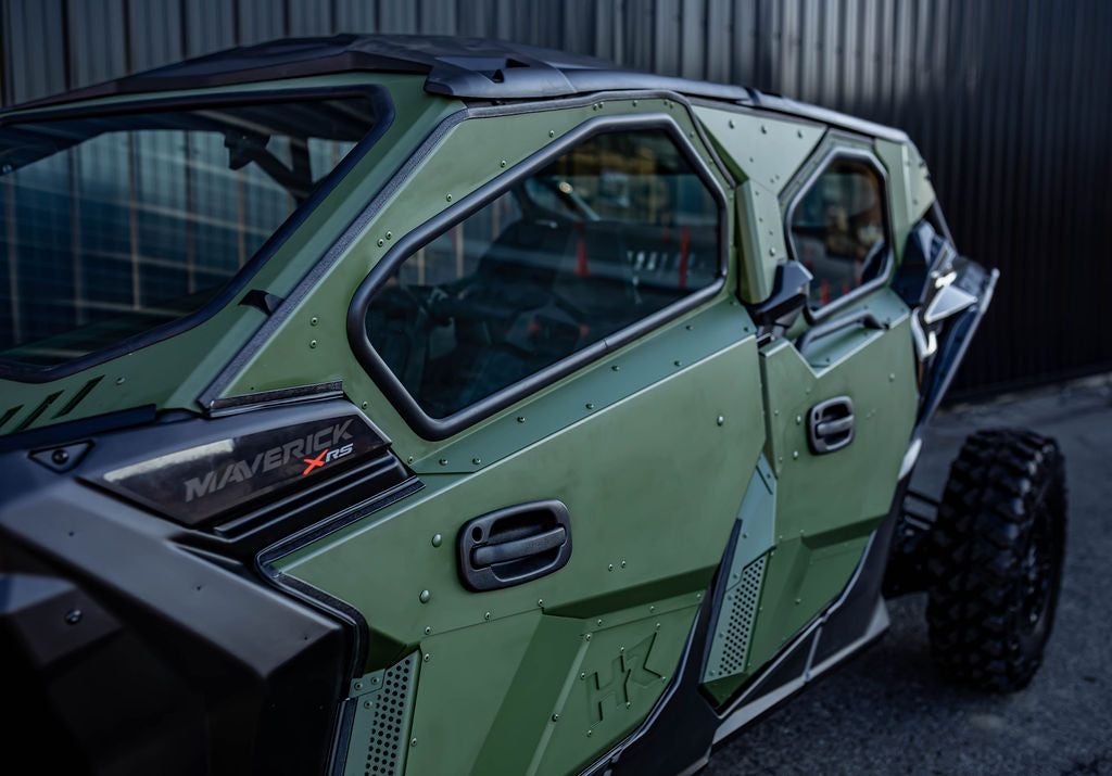 CanAm Maverick X3 4-Seater FULL DOOR KIT (OEM Cage) – Houser Racing