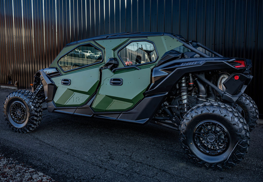 カナリアページ CanAm Maverick X3 4-Seater FULL DOOR KIT (OEM Cage) – Houser Racing