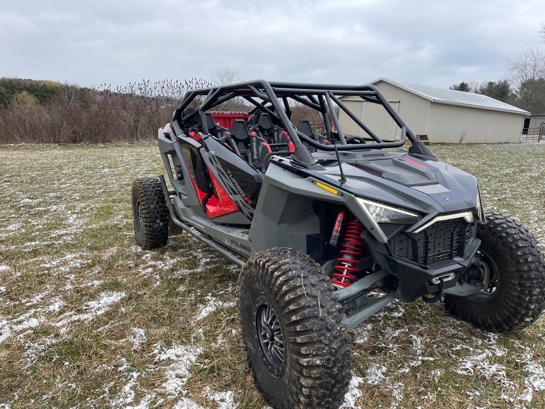 Polaris RZR Turbo R 4 (4-Seater) RivTab DIY (Weld Yourself) Roll Cage ...