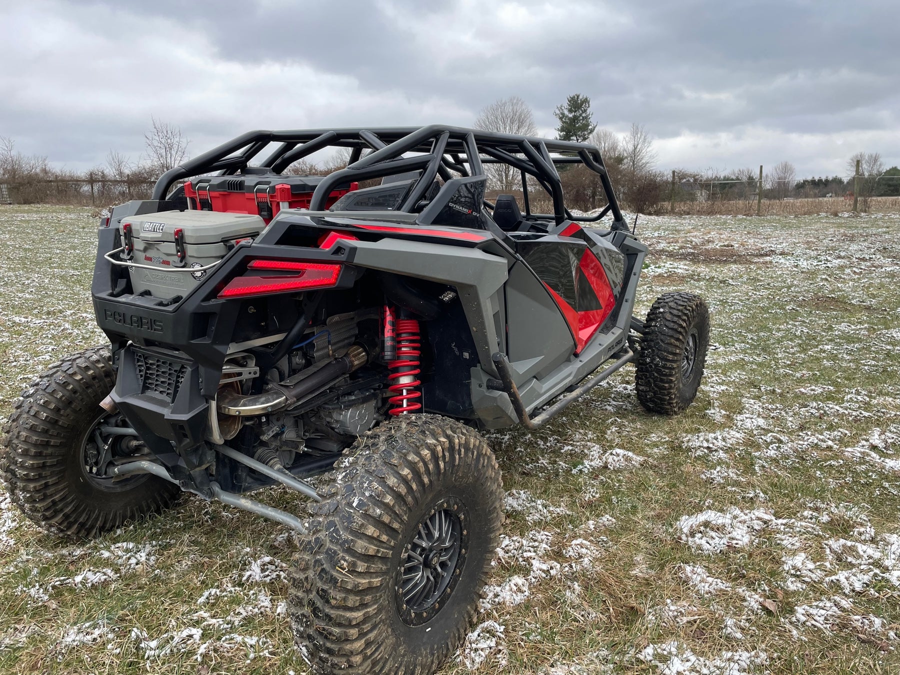 Polaris RZR Turbo R 4 (4-Seater) RivTab DIY (Weld Yourself) Roll Cage ...