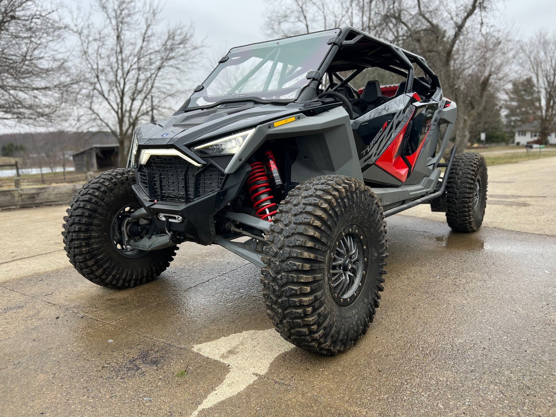 Polaris RZR Turbo R 4 (4-Seater) RivTab DIY (Weld Yourself) Roll Cage ...